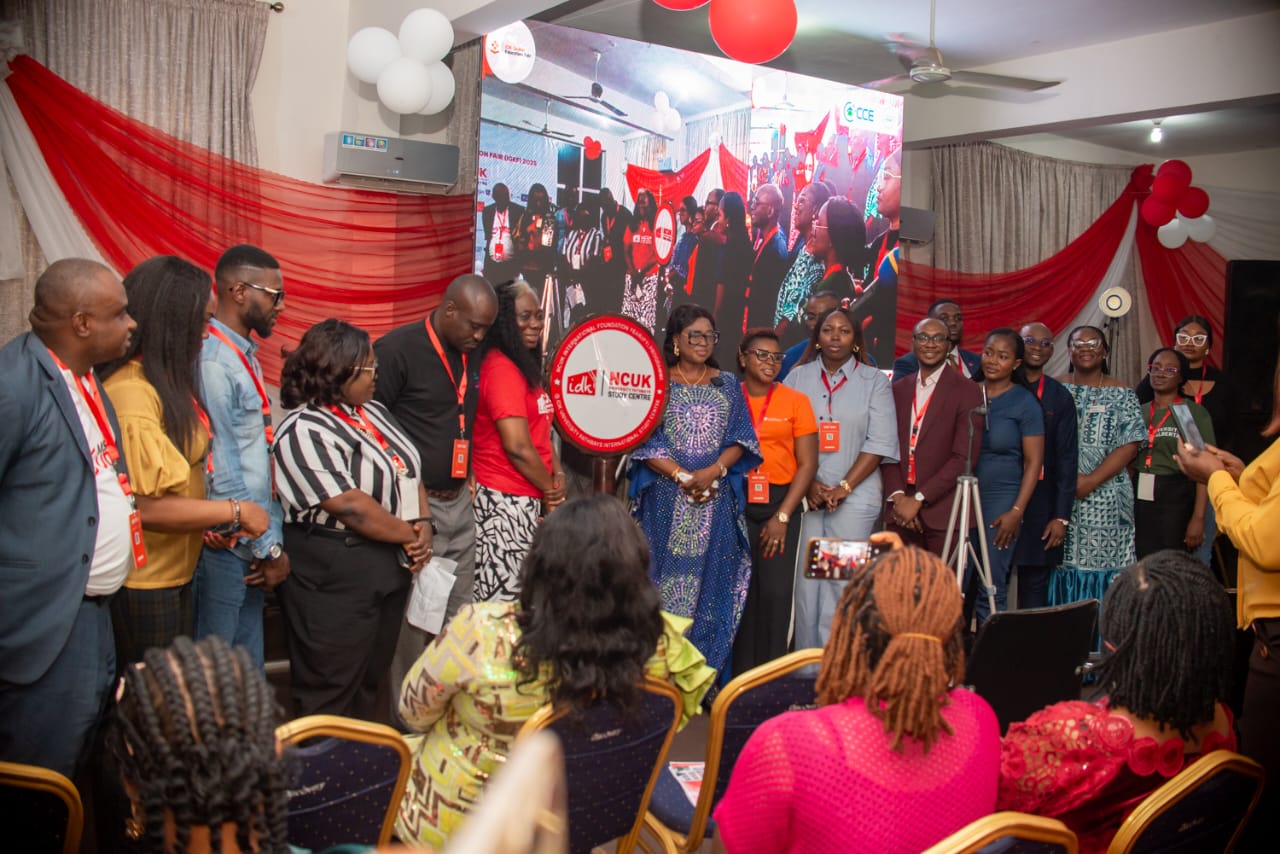 Students and education partners gathered at the fair